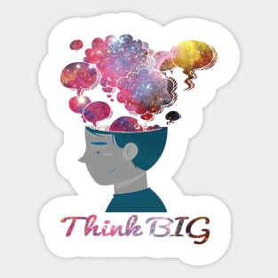 Think Big Tee Sticker